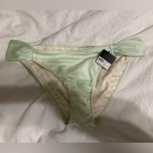 Victoria's Secret Mint Green Bikini Bottom - NWT - Medium